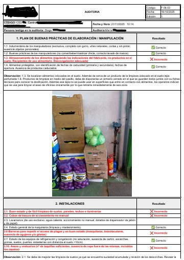 Proceso digital de auditoría con datos estructurados